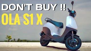 Ola S1 X  3kwh/2kwh - Don't Buy Before Watching This Video | Ola S1 X Review | Ola S1 X Plus