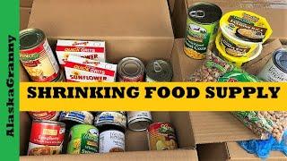 Shrinking Food Supply Frugal Food Ideas With Less Food Available