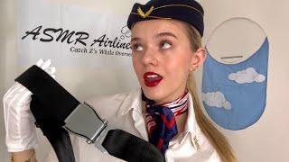 ASMR B*tchy Flight Attendant Roleplay ️