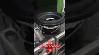 Subwoofer ST8 800RMS-1600Watt maximal Voice coil 75mm REAL Horeg