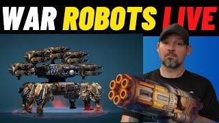 War Robots Live Time Drops |  WR Champion League Gameplay Live