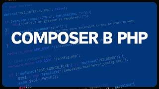 PHP для начинающих. Урок #23 - Composer в PHP. Менеджер зависимостей. Автозагрузка классов