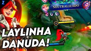 COMO ACABAR COM O JOGO USANDO A LAYLA - LAYLA GAMEPLAY | Mobile Legends