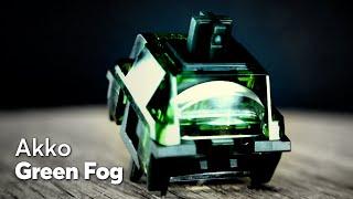 Akko x Monsgeek Green Fog Heavy Linear Switches | Deep Thock!