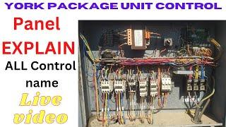 Package air conditioning #package  ac unit control panel Explain in Hindi &Urdu All control parts na