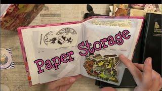 Quick and Thrifty Ephemera Storage - Paper Organization