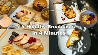 4 Quick & Healthy Breakfast Ideas for Fall 2024  Easy Morning Recipes in 4 Minutes