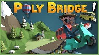 AMAZ Plays Poly Bridge! | Part 1