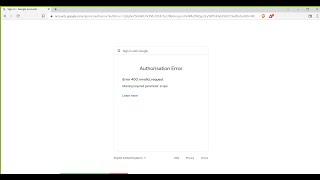 Missing required parameter: scope | Error Resolved |Google Oauth