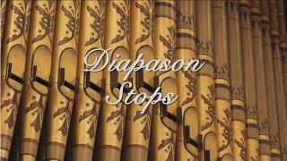 Diapason stops