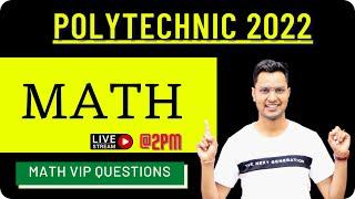 Up polytechnic entrance exam preparation 2022 group a question paper ||#jeecup