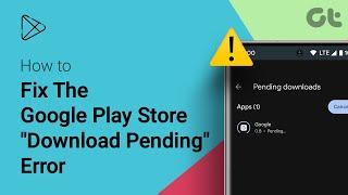 How to Fix Google Play Store "Download Pending" Error | App Install Pending Error Fixed for Android!