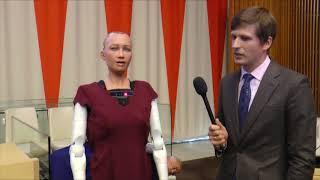 Interview with Sophia the robot