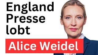 Briten-Presse: Alice Weidel prägt Deutschland