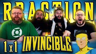 Invincible 1x1 REACTION!! "It's About Time"