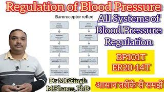 Regulation of Blood Pressure | Neural, Hormonal & Auto-Regulation | HAP-I | BP101T & ER20-14T