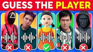 Guess Squid Game 2 Characters by Their Voice & Song ~ Squid Game Season 2 Quiz | Thanos, Player 456