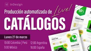 Creación automatizada de catálogos en InDesign