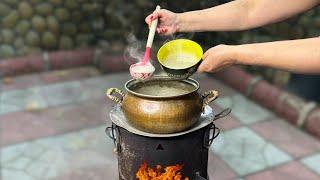 Mushroom Cream Soup: An Incredible Fire-Cooked Recipe!