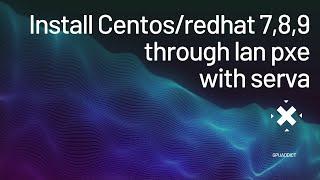 Install CentOS/Redhat through PXE lan with Serva in 10 minutes!