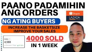 Paano Mapadami ang Orders ni Buyer Mo Gamit ang Shopee Bundles | How to Sell on Shopee and Lazada