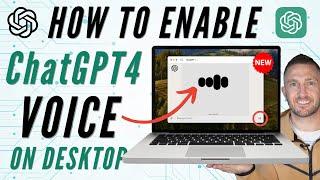 How to Enable ChatGPT Voice on Desktop Computer (GPT4)