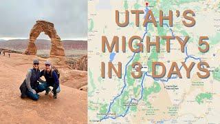 Utah's Mighty 5 National Parks in 3 Days in a DIY Sprinter Van