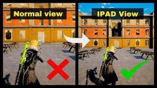 How to enable iPad view in BGMI / PUBG mobile emulator | Fix black bars issue | #pubgmobile #bgmi