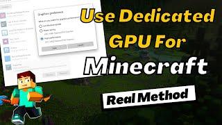 How to Use Dedicated GPU on Minecraft - Minecraft Not Using Dedicated GPU AMD, Nvidia & Intel