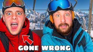 I Nearly Broke My Leg Again Skiing ft Window Kid!