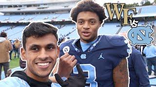 CHAOS IN KENAN | UNC vs Wake Forest Football Student Section Vlog (2021)