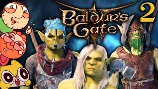 MORE GOBLINS | Baldur's Gate 3 With Jesse, Dodger, and Crendor! Part 2