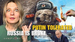 NEW SANCTIONS AGAINST RUSSIA: RUSSIA IS BROKE Vlog 714: War in Ukraine