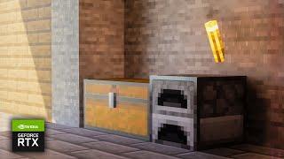 RAY-TRACING CAVE WITH APOLLO RT SHADER + AV BPR TEXTTURE PACK | MINECRAFT RTX ON