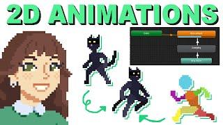 Idle, Run and Jump Animations - Platformer Unity 2D
