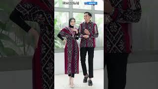 Inspirasi Batik Couple kondangan Mewah elegan modern 2023 /Batik formal #shorts #batik #viral