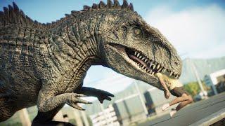 GIGANOTOSAURUS EATING HUMANS | All Skins, Animations & Breakout -Jurassic World Evolution 2 Dominion