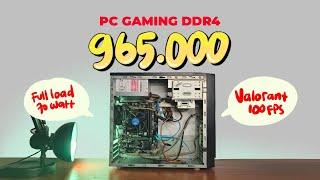 [Rakit PC 37] Rakit PC Gaming 1 Juta : Hemat Daya & Upgradable!