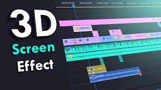 How to Create a Basic 3D Screen Effect in Premiere Pro || Hindi