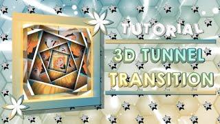 3D TUNNEL TRANSITION | ALIGHT MOTION TUTORIAL 