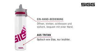 SIGG Total Clear - Tritan Trinkflasche im Detail - Produktvideo