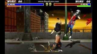 Mortal Kombat 3 - Kabal Combo (11 hits 100% dmg)