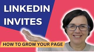 How to invite connections to follow your LinkedIn Company Page