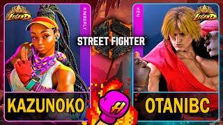 SF6 Kazunoko (KIMBERLY) VS OtaniBC (KEN)Street Fighter 6スト64K 60ᶠᵖˢ