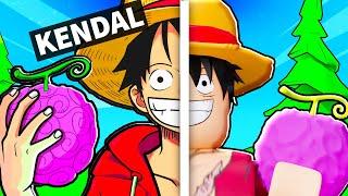 KENDAL SI TRASFORMA IN LUFFY SU BLOX FRUITS! - ROBLOX