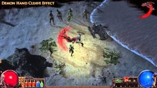 Path of Exile - Demon Hand Cleave Effect