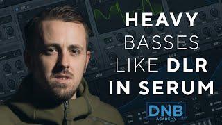 How to make DNB BASS like DLR / SOFA SOUNDS in SERUM [TECHY / ROLLER]