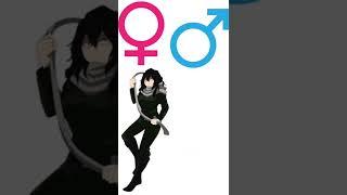 my hero academia x genderswap || my hero academia || genderswap || #mha #deku #anime #edit #shorts