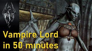 Skyrim: How to become a Vampire Lord in 50 minutes