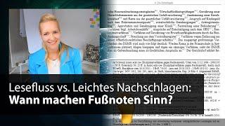 Quellenangaben: Fußnoten vs. In-Text-Verweise | mit Abschlussarbeiten-Expertin Nadine Syring